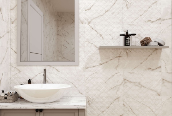 Плитка Golden Tile Storyx Rombo бежевий SX1151 25х40 