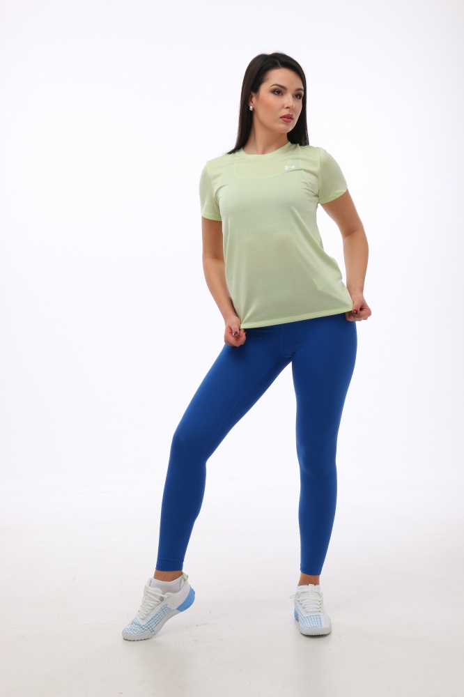 Футболка Under Armour TECH SSC- TWIST 1384230-383 р.L зелений