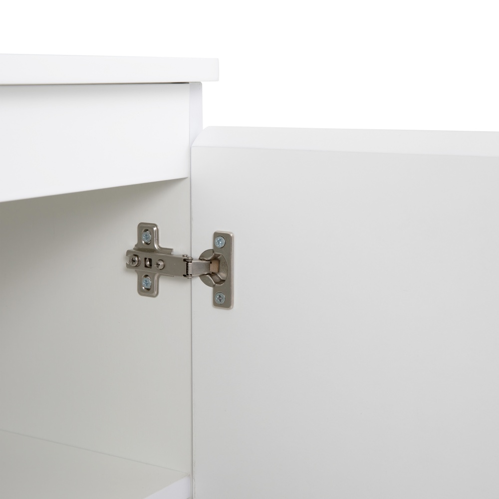 Комод напольный Aqua Rodos LEO (белый глянец) 50 см