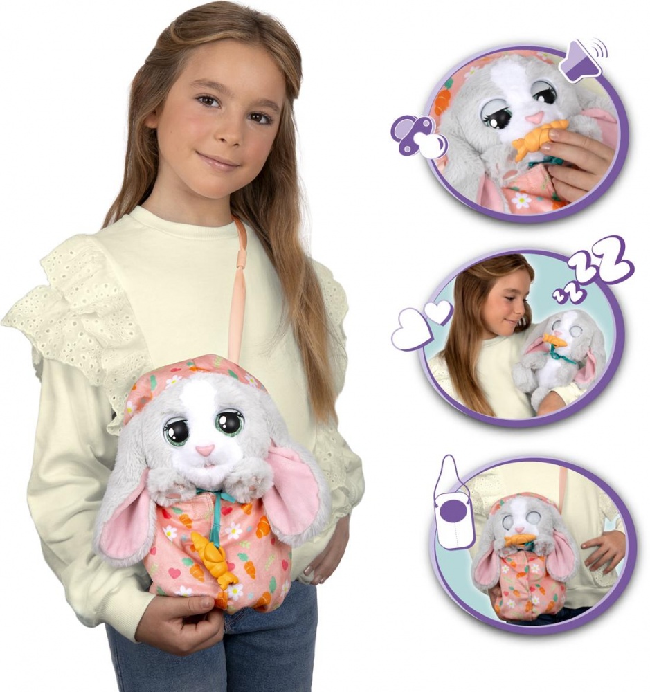 Игрушка интерактивная Baby Paws Зайчонок 927124IM