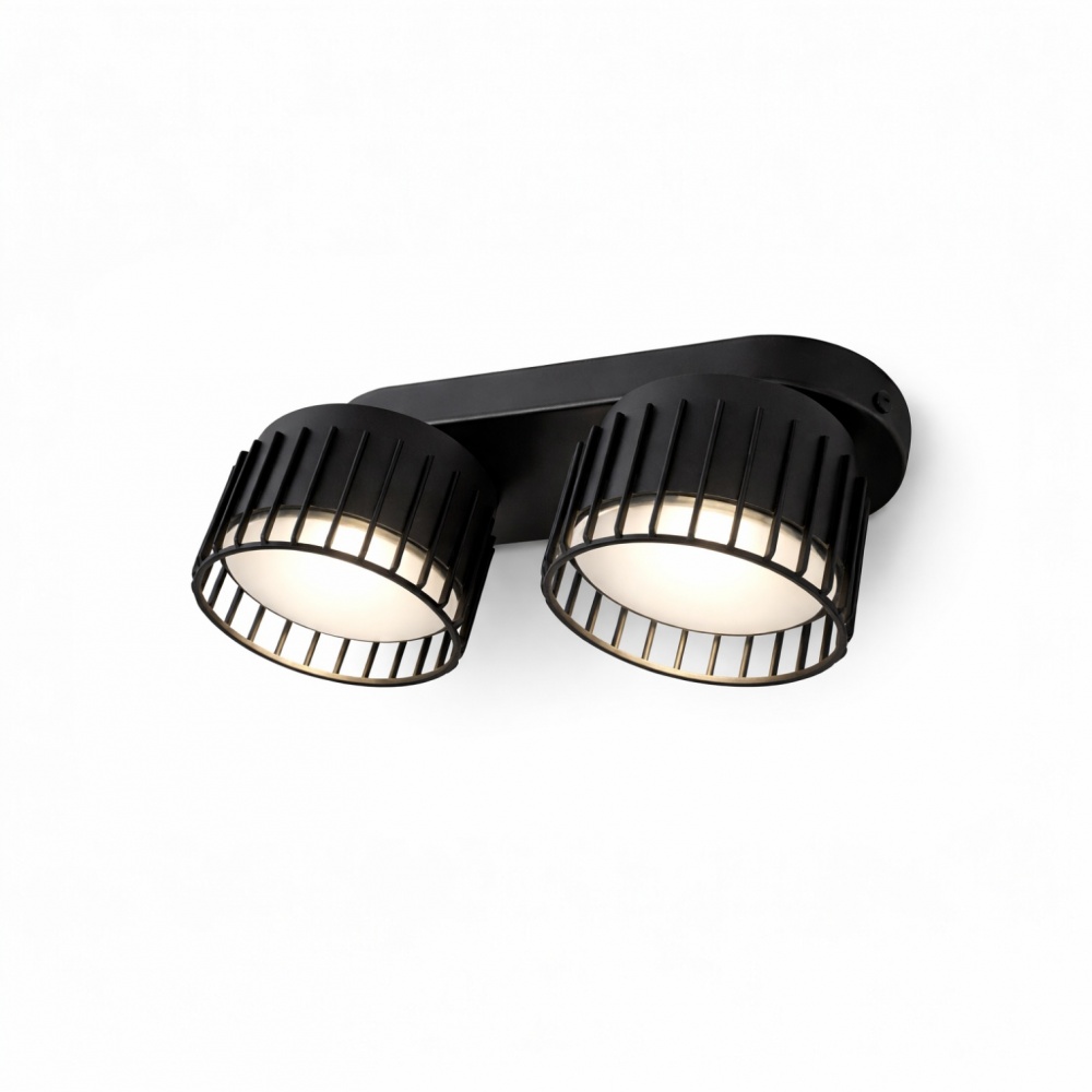 Спот LIGHT SET SP OSOKA 2x12 Вт GX53 чорний