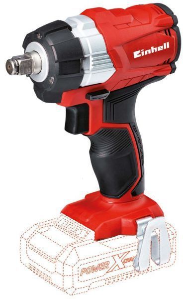Гайковерт ударний акумуляторний Einhell X-Change TE-CW 18 Li BL - Solo 4510040