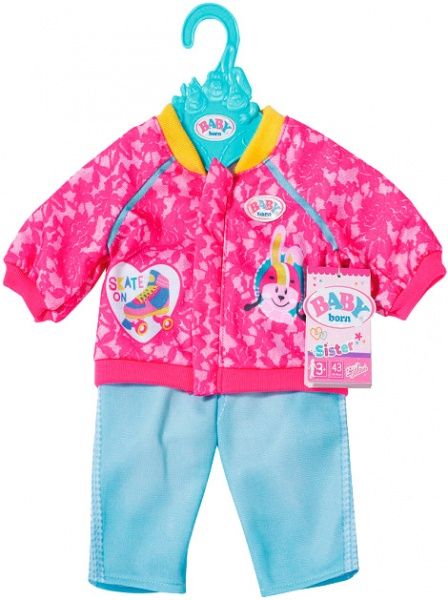 Набор Zapf одежды для куклы Baby Born Кэжуал сестрички Розовый 828212-1