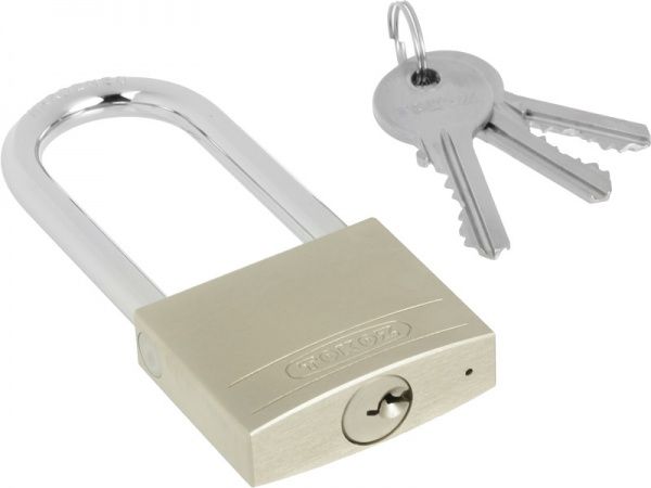 Замок навісний TOKOZ BETA 50 3TK1 M Long бежевий