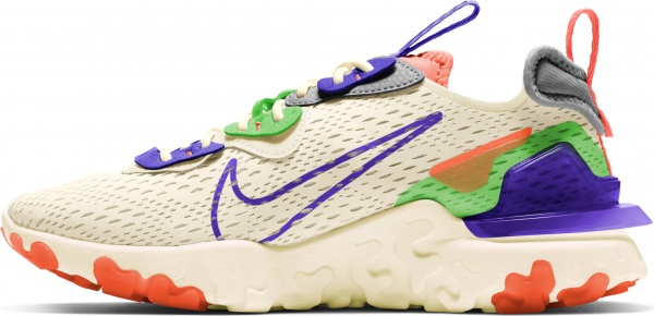 Кроссовки Nike React Vision CI7523-104 р.US 8,5 разноцветный