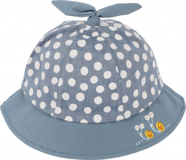 Панама No Name Горошок р.43 синій 