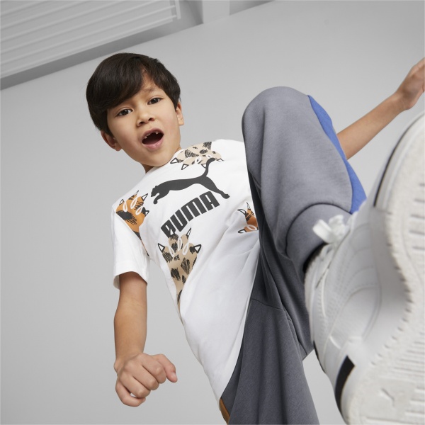 Футболка Puma CLASSICS PUMA MATES TEE 67334502 р.98 білий