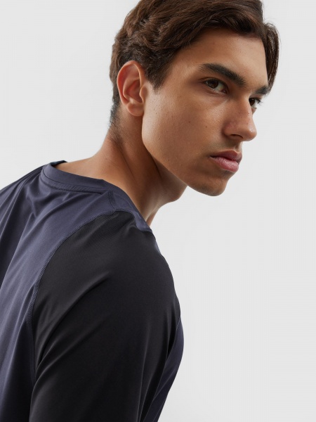 Футболка 4F TSHIRT FNK M452 4FAW23TFTSM452-32S р.M синій