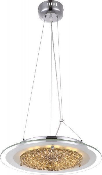 Люстра світлодіодна Globo Lionel LED 1x18 Вт хром 15626 