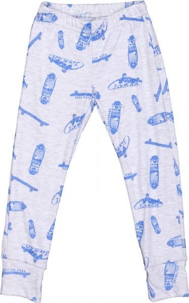 Піжама для хлопчиків Фламінго скейт р.98 меланж/джинс 