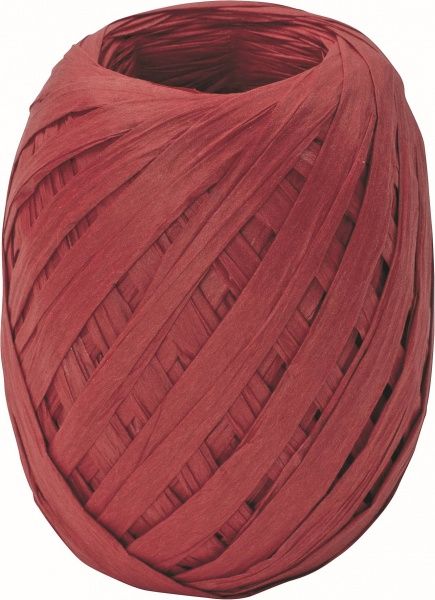 Стрічка декоративна STEWO 0,7 см 30 м червоний 