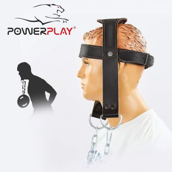 Тяга стандартна PowerPlay PP_5185_Black для шиї чорна 