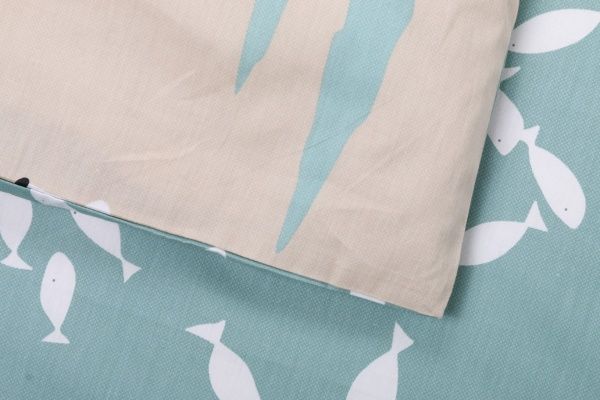 Комплект постельного белья Polar bears двуспальный разноцветный принт La Nuit 