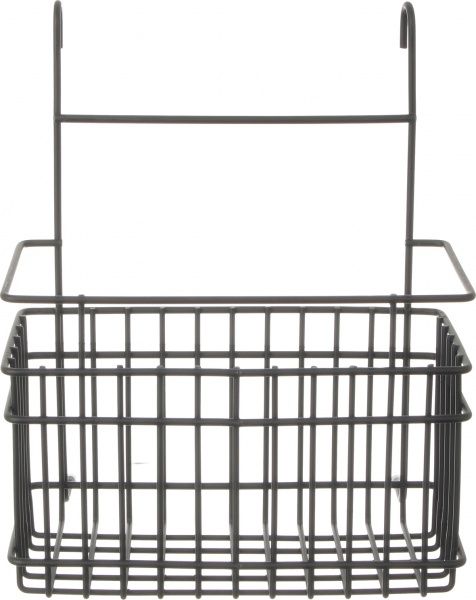 Рейлінг кухонний UP! (Underprice) 750x40x60 мм з 2 поличками чорний