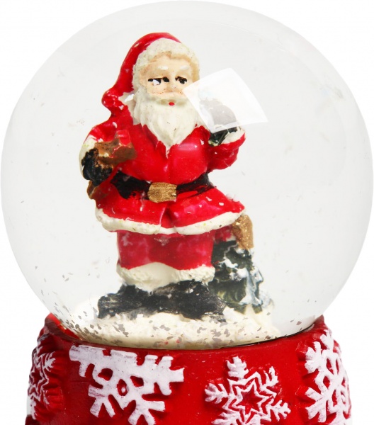 Шар новогодний Дед Мороз 4,5х6,5 см в ассортименте EPI-ZY18033K-2-1 