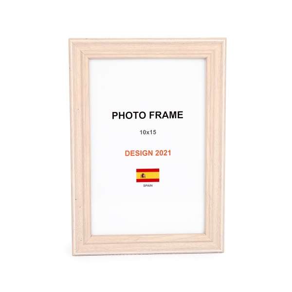 Рамка для фото 1 фото 10x15 см бежевий 