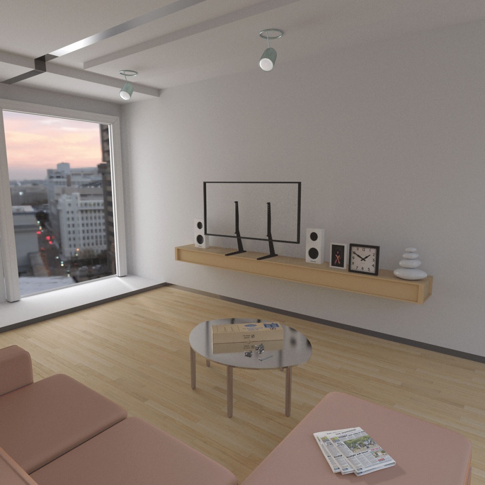 Кріплення для телевізора Valore TDS-4 фіксовані 43