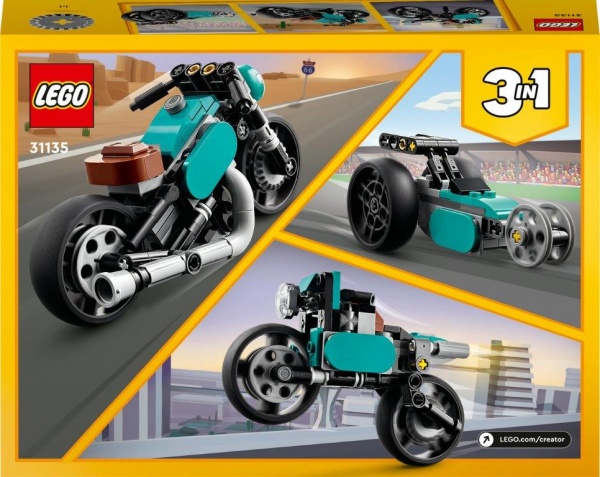 Конструктор LEGO Creator Вінтажний мотоцикл 31135