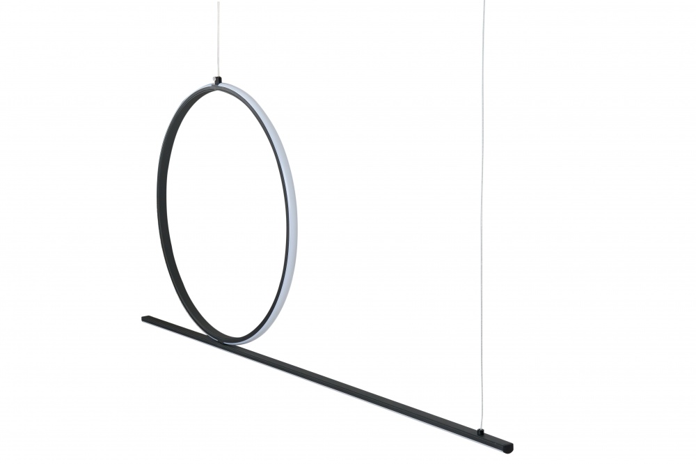 Люстра подвесная Berger 1x31 Вт LED-модуль черный 7023-PL-31 Black