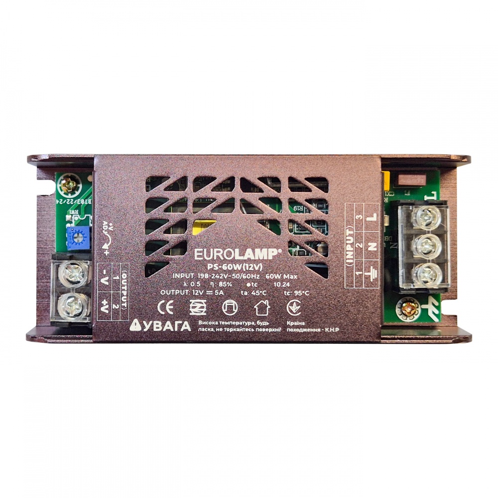 Блок питания Eurolamp 60 Вт IP20 PS-60W(12V)