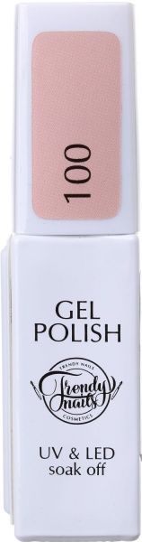 Гель-лак для нігтів Trendy nails Класична палітра №100 8 мл 