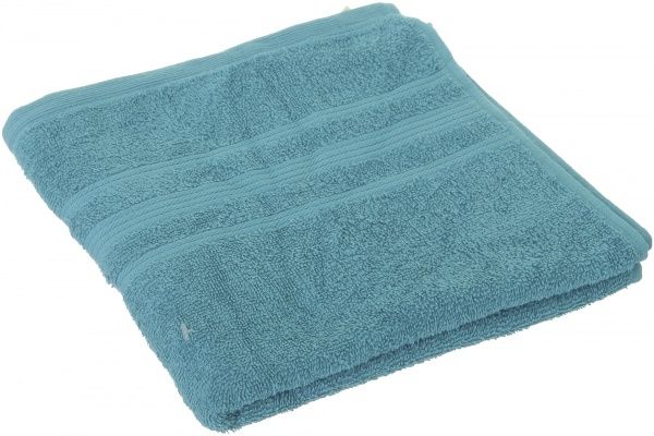 Полотенце с полосками 50x90 см бирюзовый Home Line 