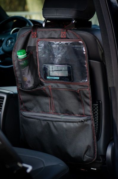 Накидка-органайзер з термокарманом на спинку сидения Kerdis черный