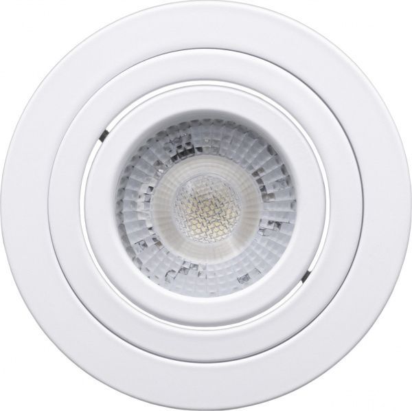 Светильник точечный Hopfen 50 Вт GU5.3 белый ALUM 1701 WH 