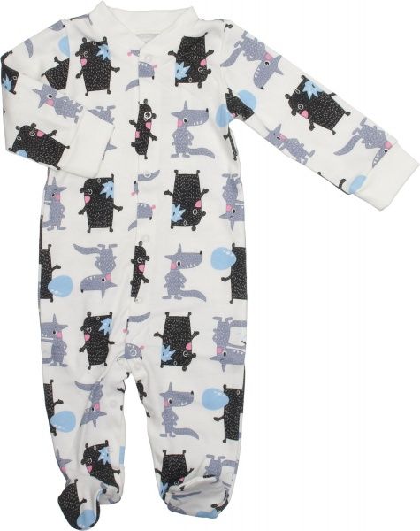 Боди Фламинго ясельный р.74 молочный 647-217 