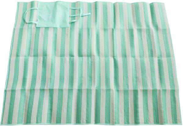 Коврик для пляжа Luna 140х180 см ментол 