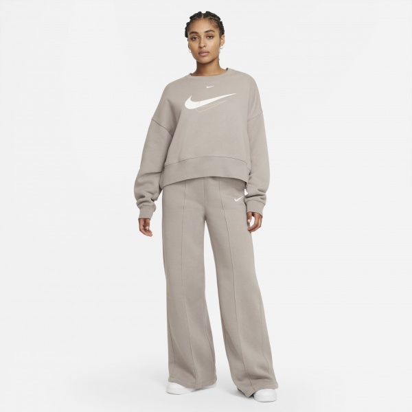 Світшот Nike W NSW TREND CREW FLC SWOOSH DQ4506-087 р. S бежевий