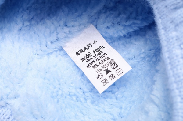 Шапочка детская унисекс Kraft+ р.36-38 светло-голубой 2014 