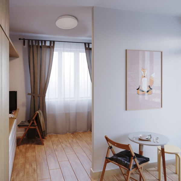 Світильник світлодіодний Luna 12 Вт білий LU-AL599 12W 5000K 