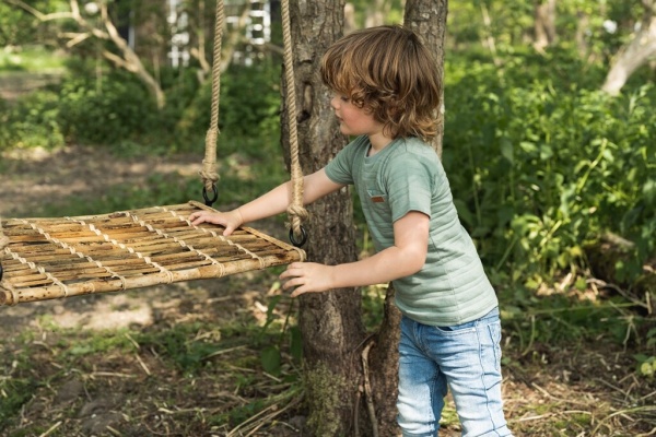 Футболка для мальчиков Koko Noko р.140 серо-зеленый T46818-37 