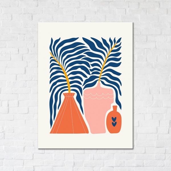 Постер Абстрактный натюрморт 30x40 см Brushme 