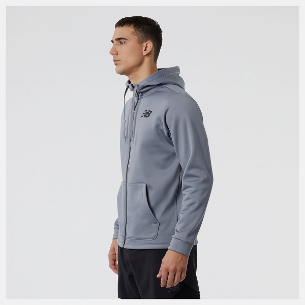 Джемпер New Balance TENACITY PERFORMANCE FLEECE FULL ZIP MJ23020GNM р.2XL серый