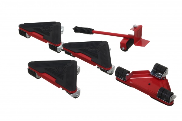 Набор для перемещения грузов 23х17,5х4,5 см (4 площадки + рычаг) 