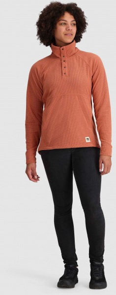 Джемпер Outdoor Research WOMEN'S TRAIL MIX SNAP PULLOVER 279973-2451 р.XL коричневий
