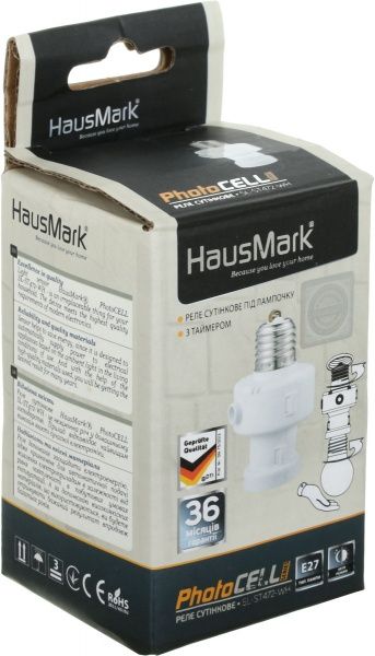 Сумеречное реле HausMark SL-ST472-WH