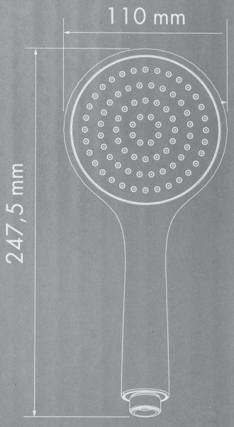 Ручной душ Scandispa Jord FS19122 