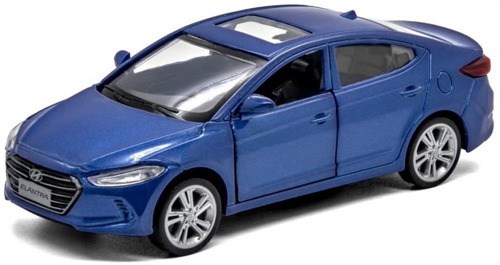 Автомодель TechnoDrive Hyundai Elantra синий 250285