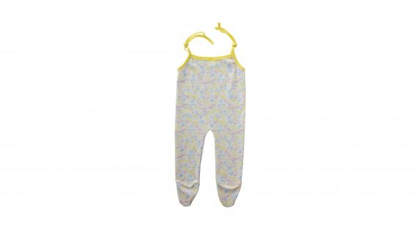 Повзунки Моя планета на зав’язках П 2303 р.68 білийіз принтом 