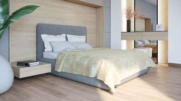 Покривало Велюр 220x240 см ТЕП молочний 