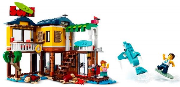 Конструктор LEGO Creator Пляжний будиночок серферів 31118