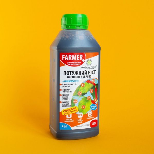Удобрение органическое Українські гумати для стимулирования роста и развития 500 г
