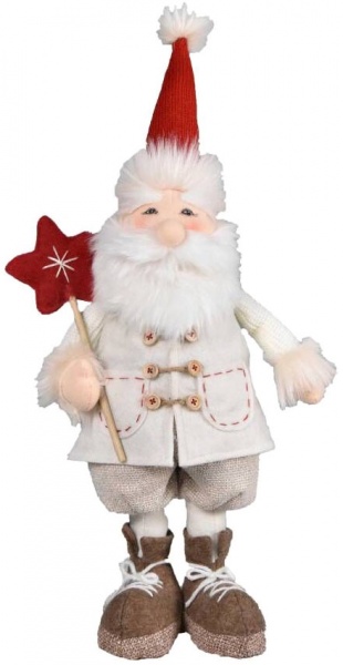 Декорация новогодняя XIAMEN AMOYDECOR INDUSTRIAL Дед Мороз LF2047003 37 см 