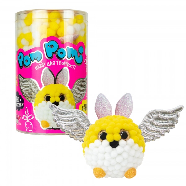 Набор для творчества Strateg Pom Pom Банни (32016)