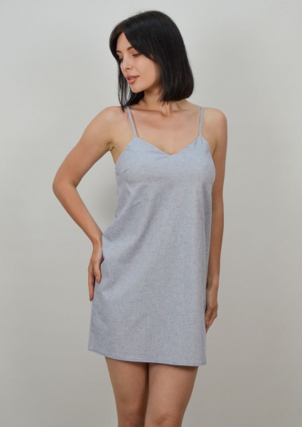 Нічна сорочка Roksana Ketrin №1103/69002 р.L сірий