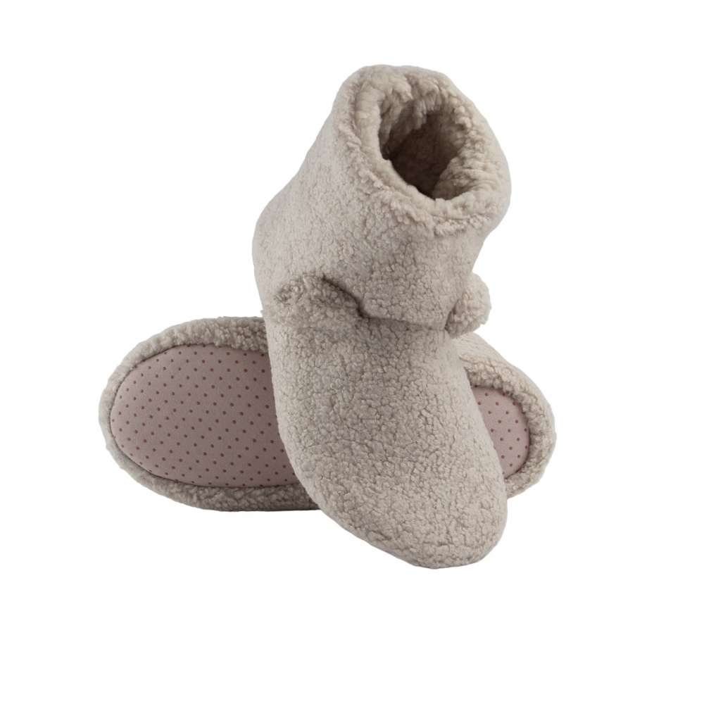 Капці домашні Twins Чобітки жіночі TEDDI 11021 р.36/37 молочний