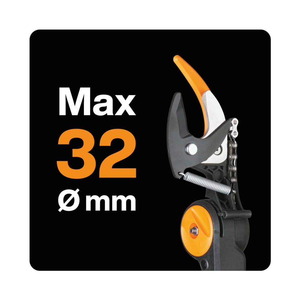 Сучкорез телескопический Fiskars PowerGearX™ (F) UPX86
